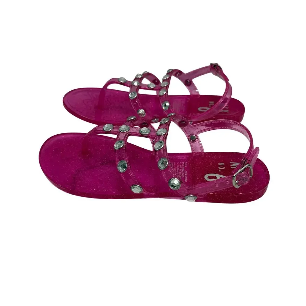 Mix No. 6 Big Girls Sandals sz 2 Jelly NEW # Box 765